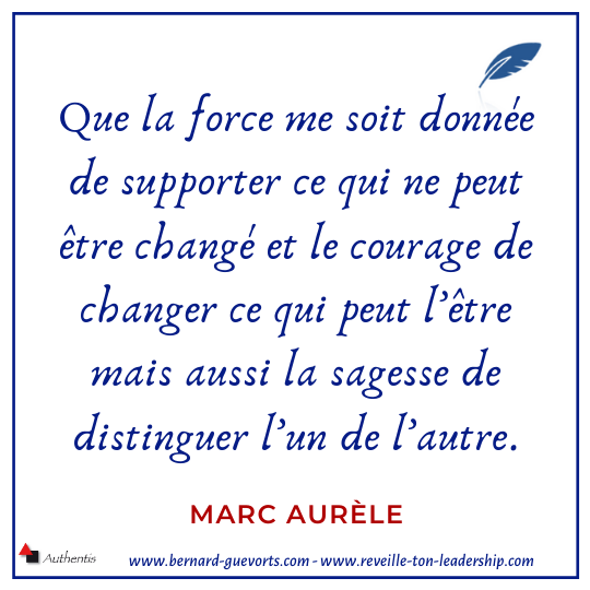 Citation de Marc Aurele