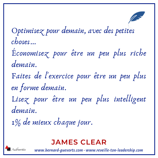 Citation de James Clear