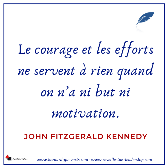 Citation de JFK sur le courage