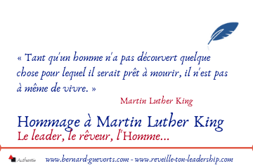 Couverture article hommage MLK