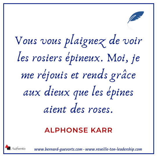 Citation d'Alphonse Karr sur les roses