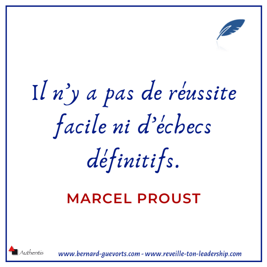Citation de Marcel Proust sur l'échec