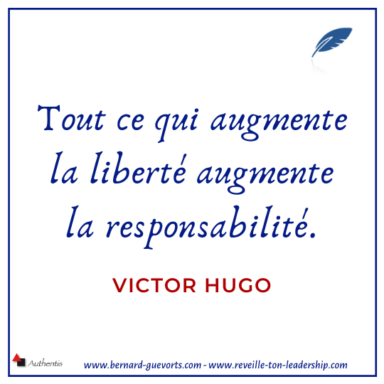 Citation sur la liberté de Victor Hugo