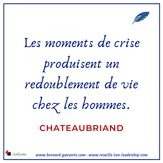 Citation de Chateaubriand sur la crise