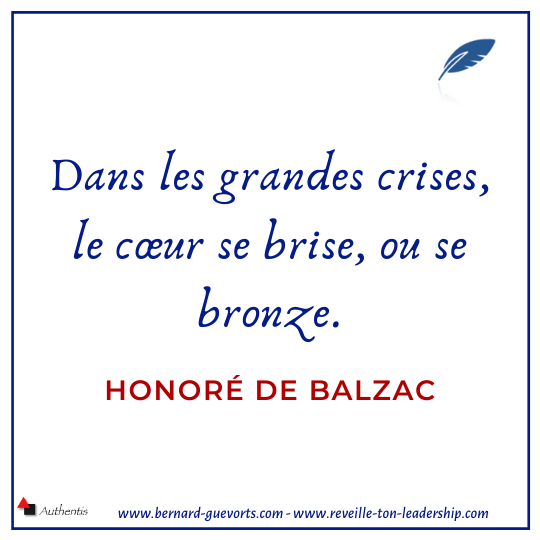 Citation de Balzac sur la crise