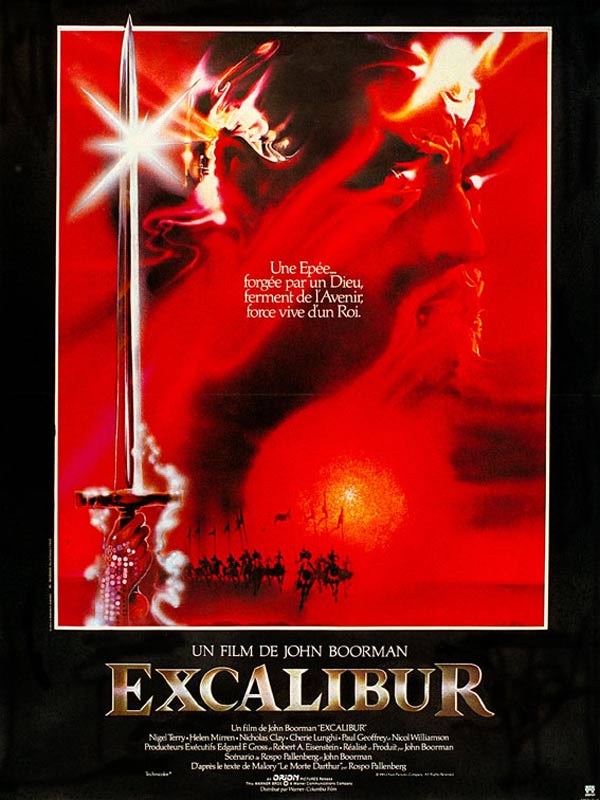 Affiche film Excalibur