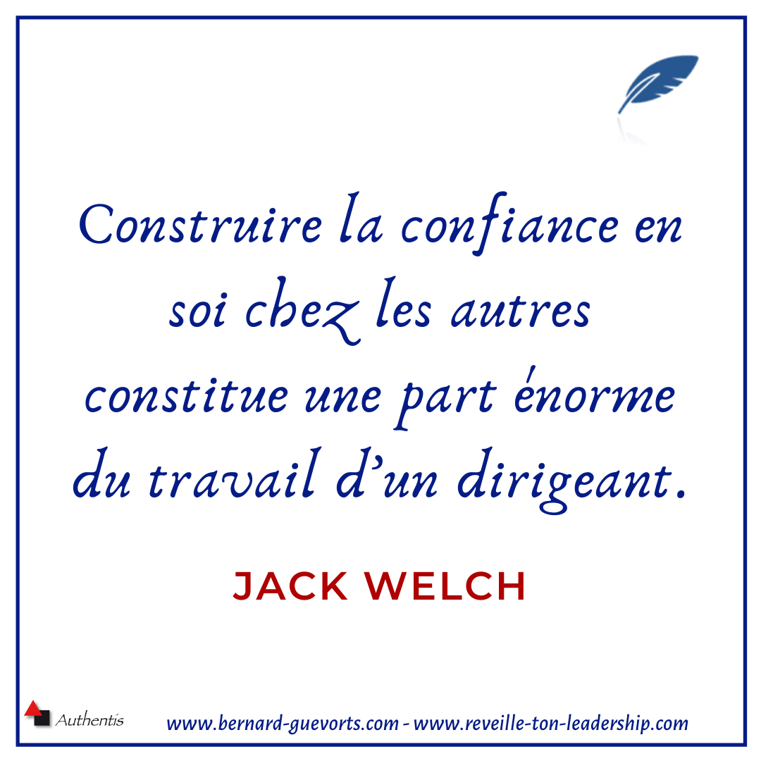 Citation sur la confiance de Jack Welch