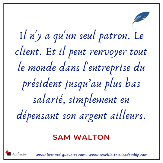 Citation de Walton sur le client 