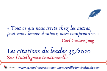 Couverture des citations du leader 35 sur l'intelligence émotionnelle