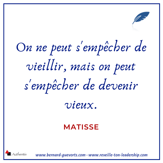 Citation de Matisse sur jeunesse
